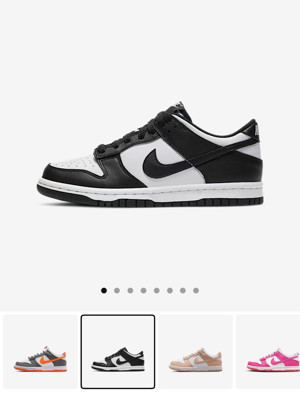 Brand new Pandas . BK 6 - womens 7.5